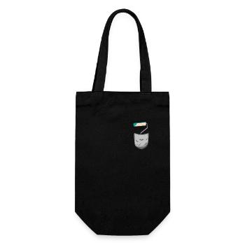 Poche de décorateur de peintre en bâtiment - Sac à bouteille - noir - Devant