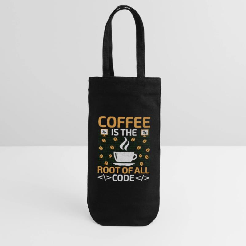 Coffee Coding Programmer Coder Developer Nerd Coff Gift Bag for Bottles