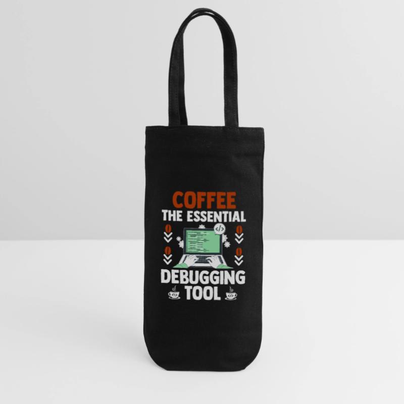 Coffee Coding Programmer Coder Developer Nerd Coff Gift Bag for Bottles