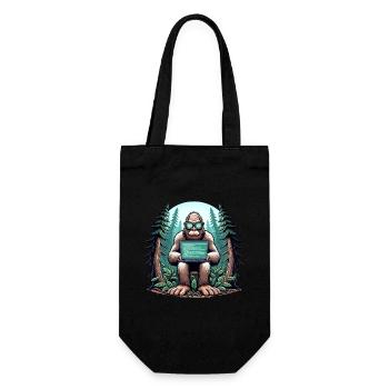 Ethical Hacking Analyst Ethical Cyber Security - Gift Bag for Bottles - black - Front