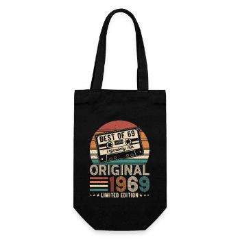 Né légendaire en 1969 - Sac à bouteille - noir - Devant