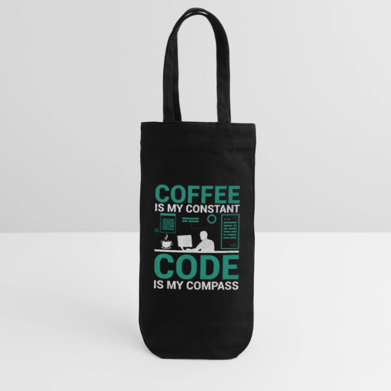 Coffee Coding Programmer Coder Developer Nerd Coff Gift Bag for Bottles
