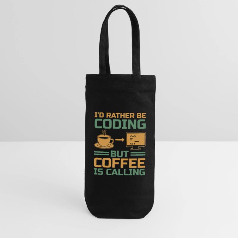 Coffee Coding Programmer Coder Developer Nerd Coff Gift Bag for Bottles