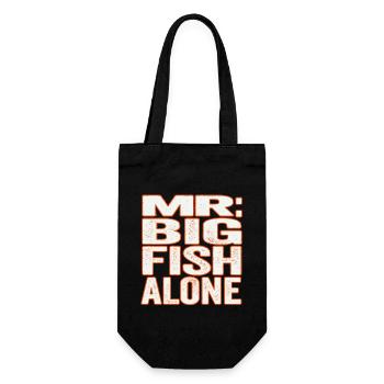 MR BIG FISH ALONE - Sac à bouteille - noir - Devant