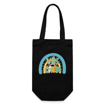 VBS Colorful Bible Vacation School Love - Gift Bag for Bottles - black - Front