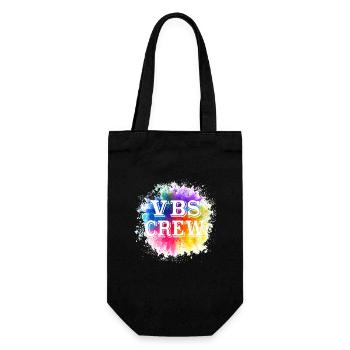 VBS Colorful Bible Vacation School Love - Gift Bag for Bottles - black - Front