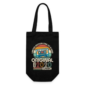 Jubilee Joy 2020 - Gift Bag for Bottles - black - Front
