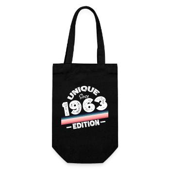 Unique depuis 1963 Edition Anniversaire Millésime 1963 - Sac à bouteille - noir - Devant
