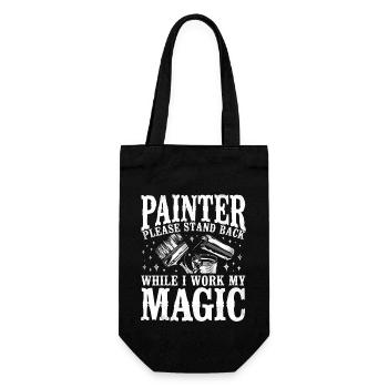 House Painter Decorator Painter - Geschenkbeutel für Flaschen - Schwarz - Vorne