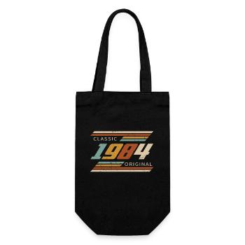 Classique 1984 Original Vintage anniversaire 1984 - Sac à bouteille - noir - Devant