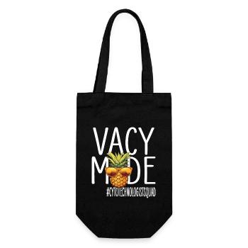 Cytotechnologist Vacation Vacy Mode - Gift Bag for Bottles - black - Front