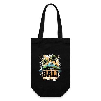 Bali Party Crew Urlaub - Geschenkbeutel für Flaschen - Schwarz - Vorne