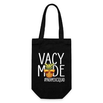 Rettungssanitäter Urlaub Vacy Mode Paramedicsquad - Geschenkbeutel für Flaschen - Schwarz - Vorne