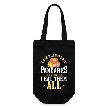 Les enfants amateurs de crêpes que je ne fais pas toujours - Sac à bouteille - noir - Devant