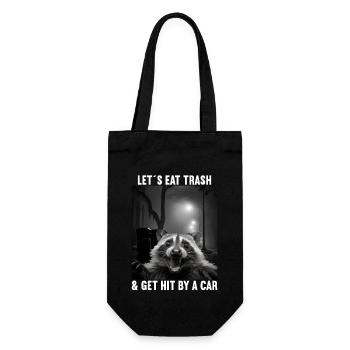 Permet de manger des ordures et de se faire frapper par un raton laveur - Sac à bouteille - noir - Devant