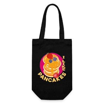 Amoureux des crêpes Les enfants J’aime les crêpes - Sac à bouteille - noir - Devant