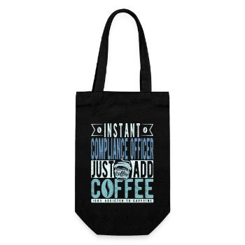 Instant Compliance Officer Il suffit d’ajouter du café - Sac à bouteille - noir - Devant