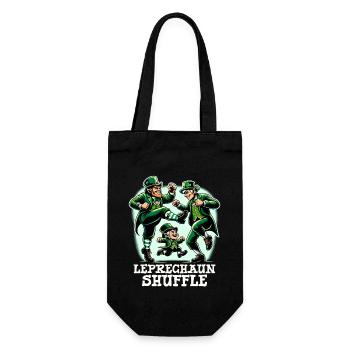 Irish Dancing Ireland Outfit Irish Music - Gift Bag for Bottles - black - Front