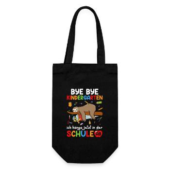 Bye Bye Kindergarten I'm Hanging In School Now - Gift Bag for Bottles - black - Front