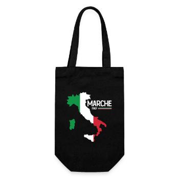 Marches Italie Marches Carte Régions Italie - Sac à bouteille - noir - Devant