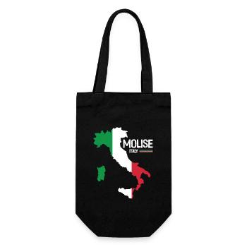 Molise Italie Carte Régions Italie - Sac à bouteille - noir - Devant