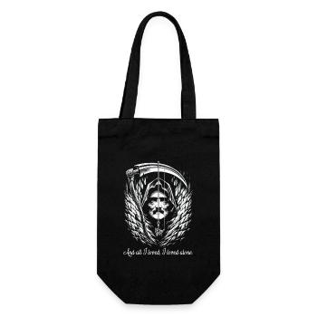 Edgar Allan Poe Fan, littérature classique, - Sac à bouteille - noir - Devant