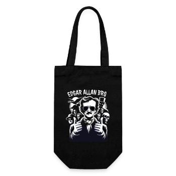 Fan d’Edgar Allan Poe, Littérature classique, - Sac à bouteille - noir - Devant