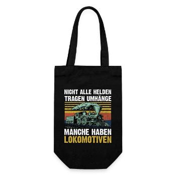 Model Railroad Model Train Train Railroad Railroad Railroad Railroad Model Train Model Train Model T - Gift Bag for Bottles - black - Front