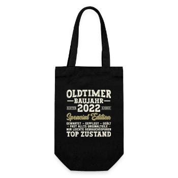 Vintage 2022 Best of 2022 - 3 Year Old Birthday - Gift Bag for Bottles - black - Front