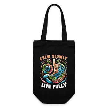 Gastric sleeve, gastric sleeve, gastrectomy, gastrectomy - Gift Bag for Bottles - black - Front