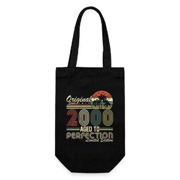 Original des années 2000 Vintage Vintage rétro - Sac à bouteille - noir - Devant