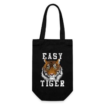 Tigre facile - Sac à bouteille - noir - Devant