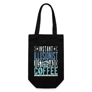 Illusionniste instantané Il suffit d’ajouter du café - Sac à bouteille - noir - Devant