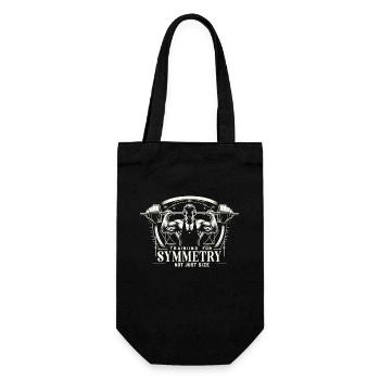 Bodybuilding Powerlifting Weightlifting Fitness - Geschenkbeutel für Flaschen - Schwarz - Vorne
