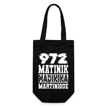 972 MATINIK MADININA MARTINIQUE - Sac à bouteille - noir - Devant