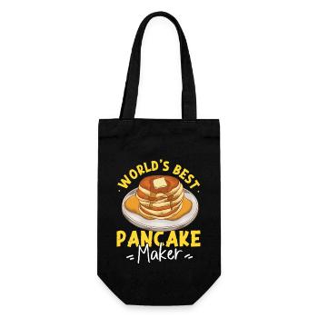 Pancake Lover Kids World’s Best - Sac à bouteille - noir - Devant