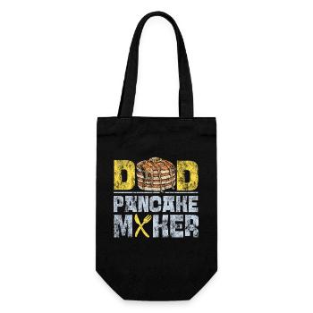 Amateur de crêpes Enfants Papa Papa Crêpe - Sac à bouteille - noir - Devant