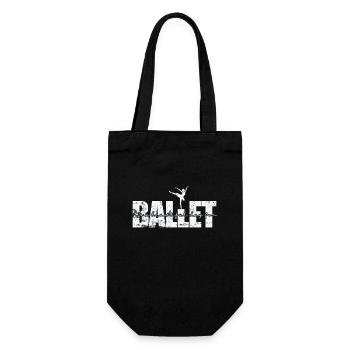 It's a beautiful Day for Ballet - Gift Bag for Bottles - black - Front