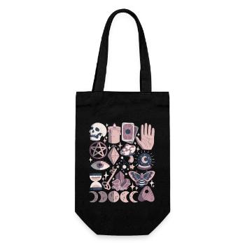 Esotericism - Gift Bag for Bottles - black - Front