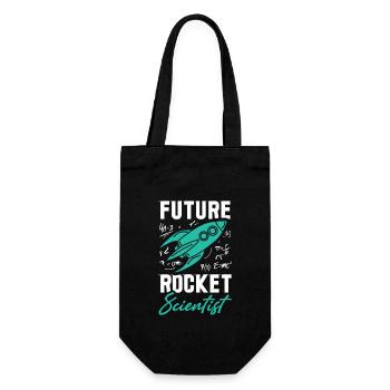 Rocket Scientist Future Mathematician Rackete - Sac à bouteille - noir - Devant