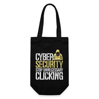 Piratage informatique en cybersécurité - Sac à bouteille - noir - Devant