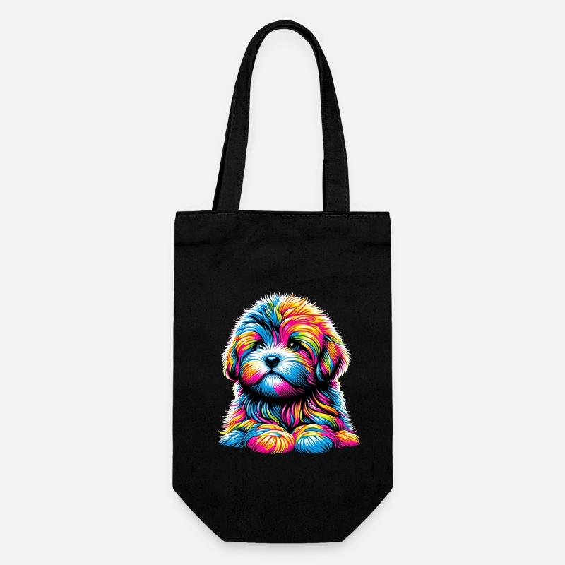Bolonka Zwetna Chiot - Sac à bouteille - noir