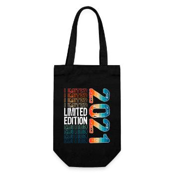 Edition Limitée depuis 2021 Anniversaire Millésime 2021 - Sac à bouteille - noir - Devant