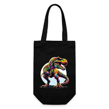 Tyrannosaurus Rex, Dinosaure - Sac à bouteille - noir - Devant