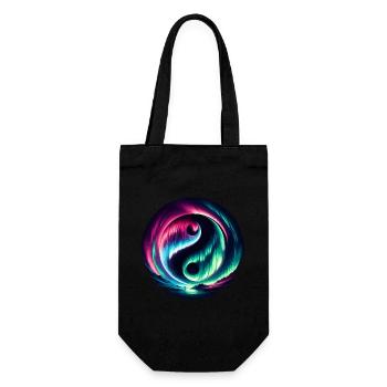 Aurora Aurora Tracker Alaska Wilderness - Gift Bag for Bottles - black - Front
