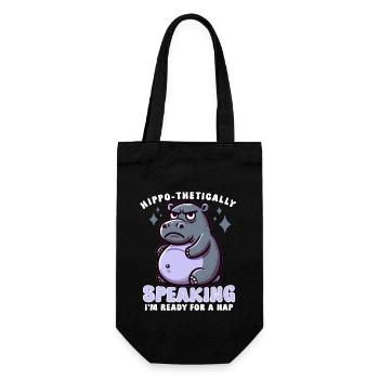 Pregnancy Announcement "Maternity Expectant - Gift Bag for Bottles - black - Front