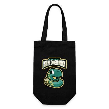 Marine Conservation - Gift Bag for Bottles - black - Front
