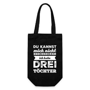 Tu ne peux pas me faire peur - Trois filles - Sac à bouteille - noir - Devant