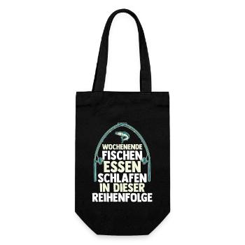 Pêcheur à la ligne Canne à pêche Pêche - Sac à bouteille - noir - Devant