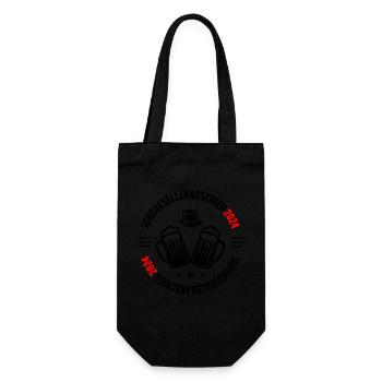 Bachelor Party 2024 Bachelor Party - Gift Bag for Bottles - black - Front